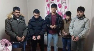 5 düzensiz göçmen yakalandı