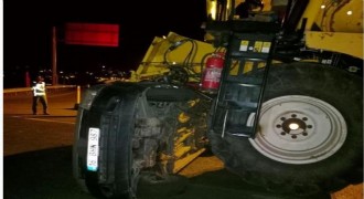 Ağrı yolunda trafik kazası: 2 yaralı