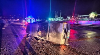 Araklı - Bayburt yolunda trafik kazası: 2 yaralı