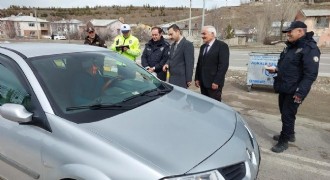 Aşkale’de bayram sevinci yollara taşındı