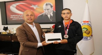 Başkan Ergün'den başarıya ödül