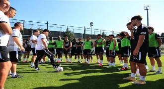 Beşiktaş, Midtjylland maçı hazırlıklarını sürdürdü