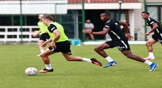 Beşiktaş'ta, Hradec Kralove maçı hazırlıkları devam etti