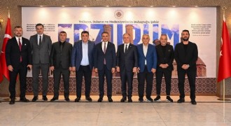 Ç. Rizespor yönetiminden Erzurum protokolüne ziyaret