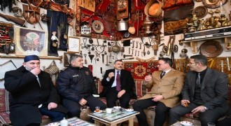 Çiftçi esnafla buluştu