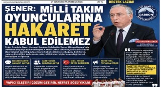 DABKON Başkanı Şener’den milli uyarı