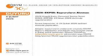 EKPSS 19 Nisan’da yapılacak