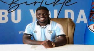 Ebosele, Erzurumspor FK'nın ilk İrlandalısı oldu