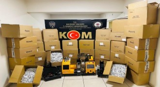 Emniyetten kaçak tütün operasyonu