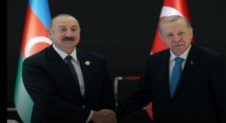 Erdoğan, Aliyev'le görüştü