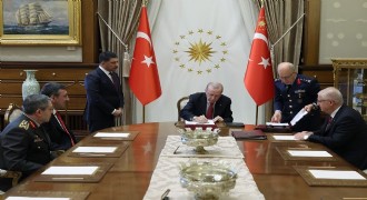Erdoğan YAŞ kararlarını imzaladı