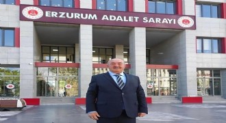 Erzurum Adliyesinde vefa töreni