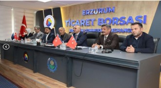 Erzurum Ticaret Borsası başkanlığı ve divan üyelikleri için seçim