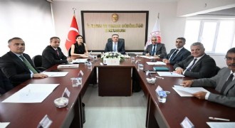 Erzurum Toprak Koruma Kurulu toplandı
