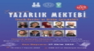Erzurum Yazarlık Mektebine başvurular başlıyor