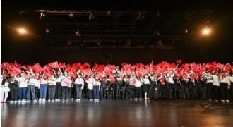 Erzurum’da 23 Nisan renkli ve coşkulu geçti