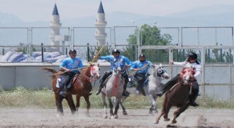 Erzurum'da cirit heyecanı