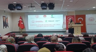 Erzurum'da kadına yönelik bağımlılıkla mücadele