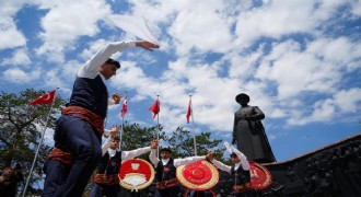 Erzurum'da milli coşku zirve yaptı