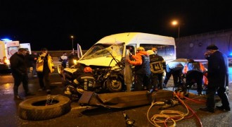 Erzurum'da zincirleme kaza: 5 yaralı