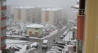 Erzurum kış modunda