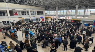 Erzurum'un son Hac kafilesi de yola çıktı