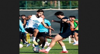 Erzurumspor, Gençlerbirliği maçı hazırlıklarını sürdürdü