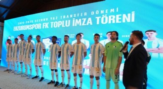 Erzurumspor’da yeni transferler tanıtıldı