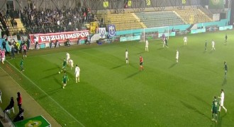 Erzurumspor'dan taraftara bayram armağanı: 0 - 2