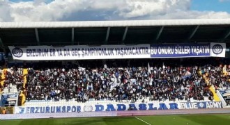 Erzurumspor taraftarları tek çatı altında