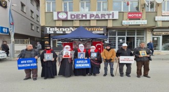 Evlat nöbetindeki ailelerden 'teslim olsun' çağrısı