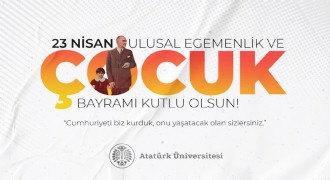 Hacımüftüoğlu'ndan 23 Nisan Mesajı