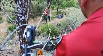 Jandarma imdatlarına yetişti