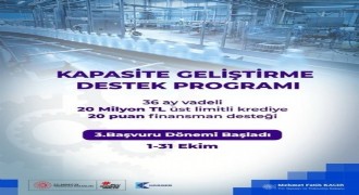 Kacır KOSGEB desteğini paylaştı