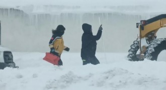 Kars'ta kar esaretine ‘özel' müdahale