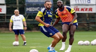 Lukaku, Fenerbahçe ile ilk antrenmanına çıktı