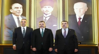 MHP Bakanları ağırladı