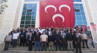 MHP Tortum İlçe Başkanlığı'nda Uzun güven tazeledi