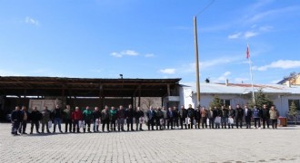 Oltu Belediyesinde bayramlaşma töreni