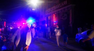 Ömer Nasuhi Bilmen'de yangın