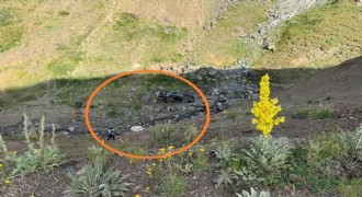 Palandöken geçidinde kaza: 1 yaralı