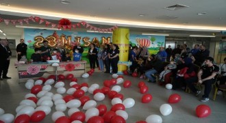 Şehir Hastanesinde 23 Nisan sevinci