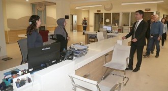 Şehir Hastanesinde bayramlaşma