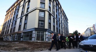 Sekmen Büyükşehir yatırımlarını denetledi