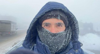 Sibirya soğukları hayatı durma noktasına getirdi