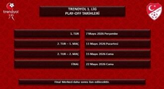 TRENDYOL 1. Lig play off tarihleri açıklandı