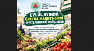 TZOB üretici ve market fiyat farkını değerlendirdi