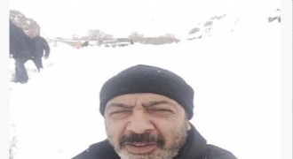 Tekman yolunda çığ alarmı