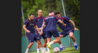 Trabzonspor, Ferencvaros rövanşı hazırlıklarını sürdürdü