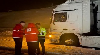 Türk Kızılay imdada yetişti